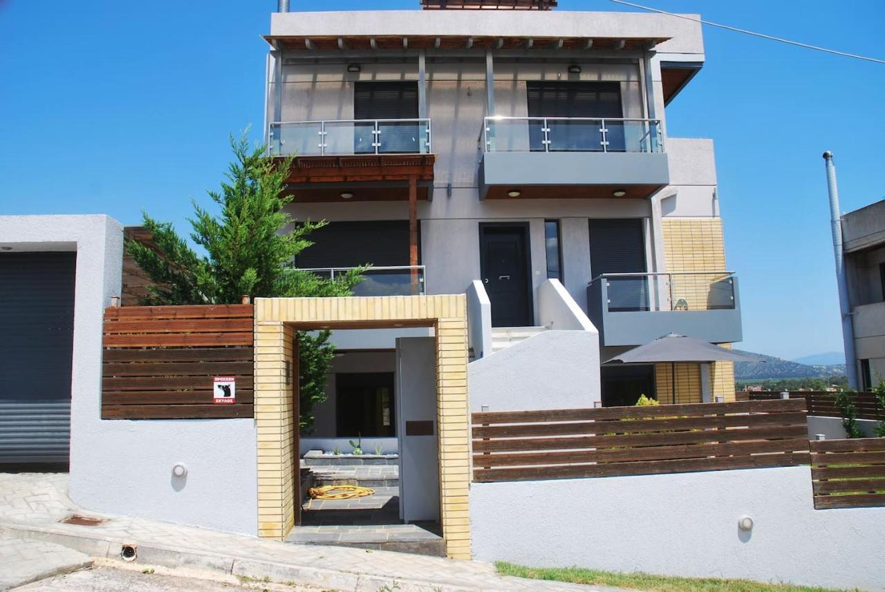 T&A Apartment,Near The Sea. Marathón Dış mekan fotoğraf